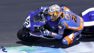 2007 Pro Honda Oils Supersport Championship - Tommy Hayden T8: Tommy Hayden riding his American Suzuki/Yoshimura US GSX-R600. Taken from the tower at the top of the Corkscrew. 2007 Pro Honda Oils Supersport Championship - Tommy Hayden T8: Tommy Hayden riding his American Suzuki/Yoshimura US GSX-R600. Taken from the tower at the top of the Corkscrew.